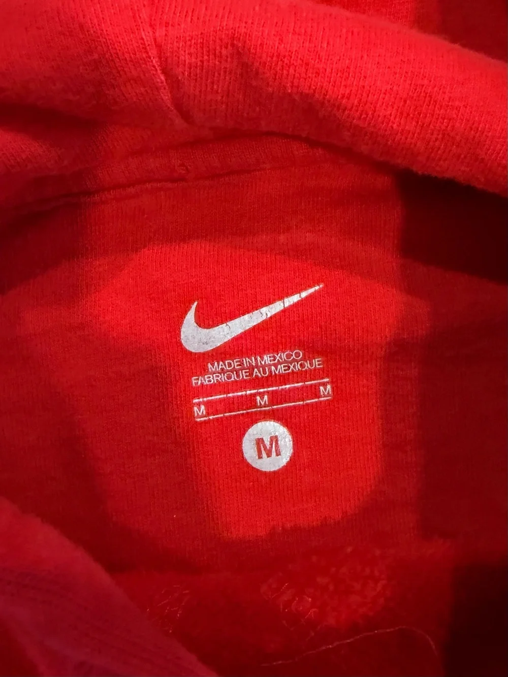 Nike vintage red St. Benedict hoodie